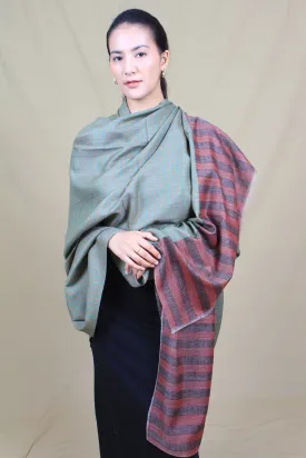 Arubbiyah Paldar Strips Cashmere Shawl