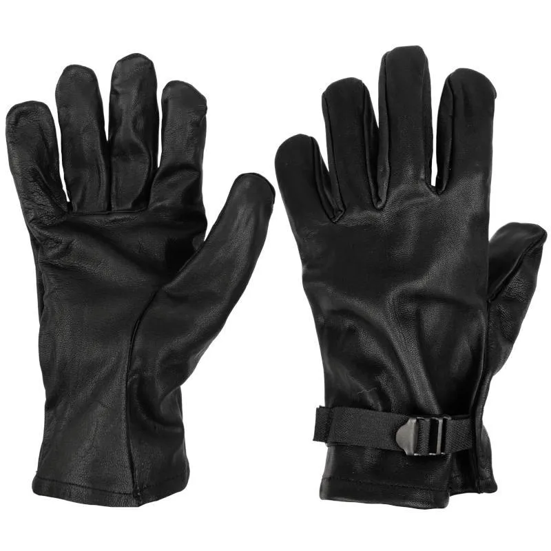 Belgian Army Leather Gloves