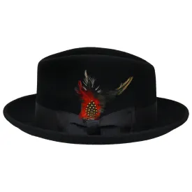 Black Felt Fedora