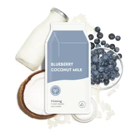 Blueberry Coconut Milk Firming Plant Based Milk Mask