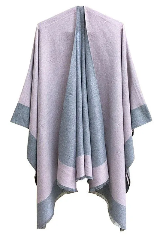 COLORS MATCH TRENDY SHAWL WRAP