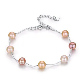 ELEGANT COLORFUL PEARL BRACELET