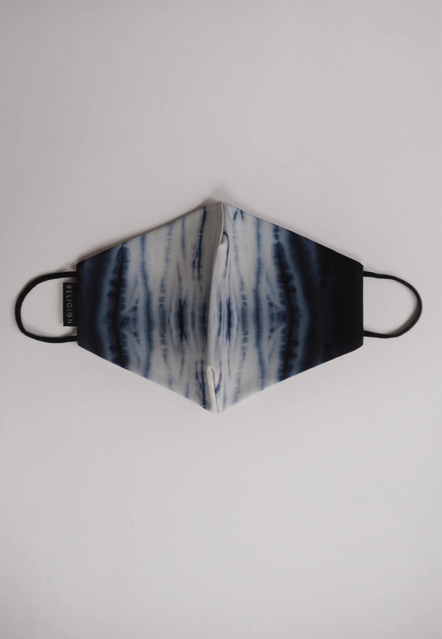 FACE MASK TIE-DYE BLUE