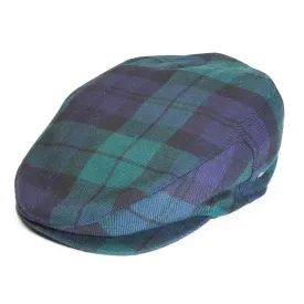 Flat Cap - Black Watch Tartan