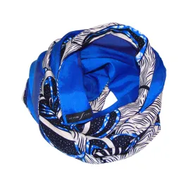 MELI REVERSIBLE SCARF WITH MOROCCAN COTTON