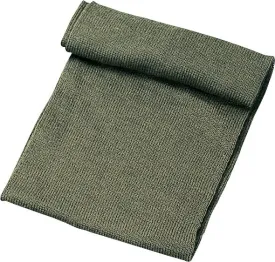 Olive Drab - Genuine GI Winter Military Scarf - Wool