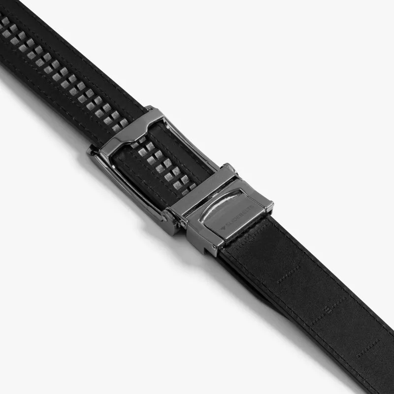 Onyx Black Full Grain Leather Belt