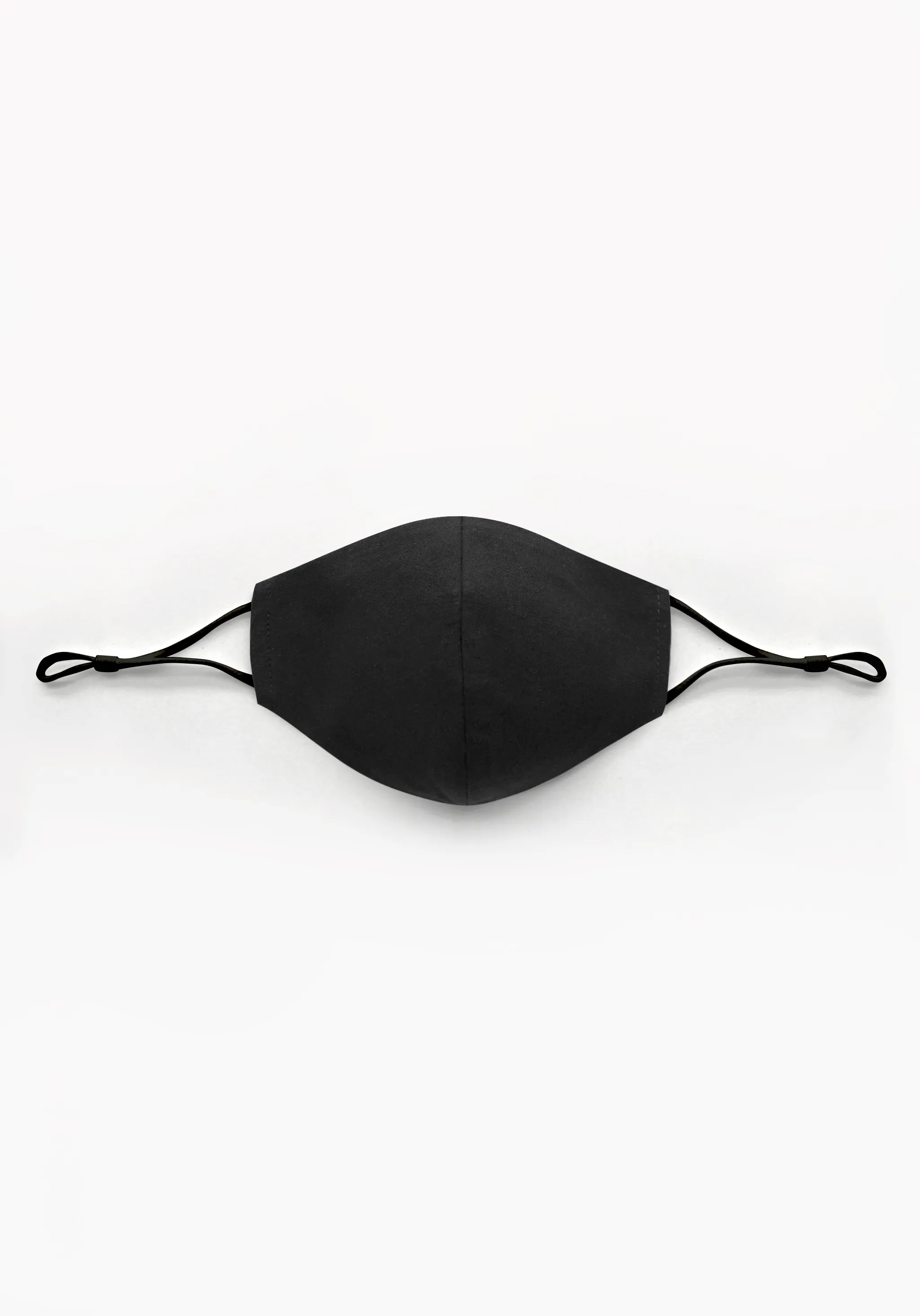 Paisie Large Adjustable Face Mask in Black