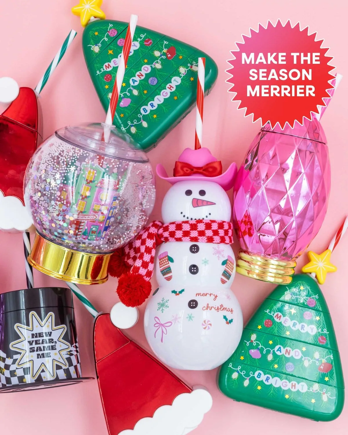 Snowman Sipper & Accessory Bundle