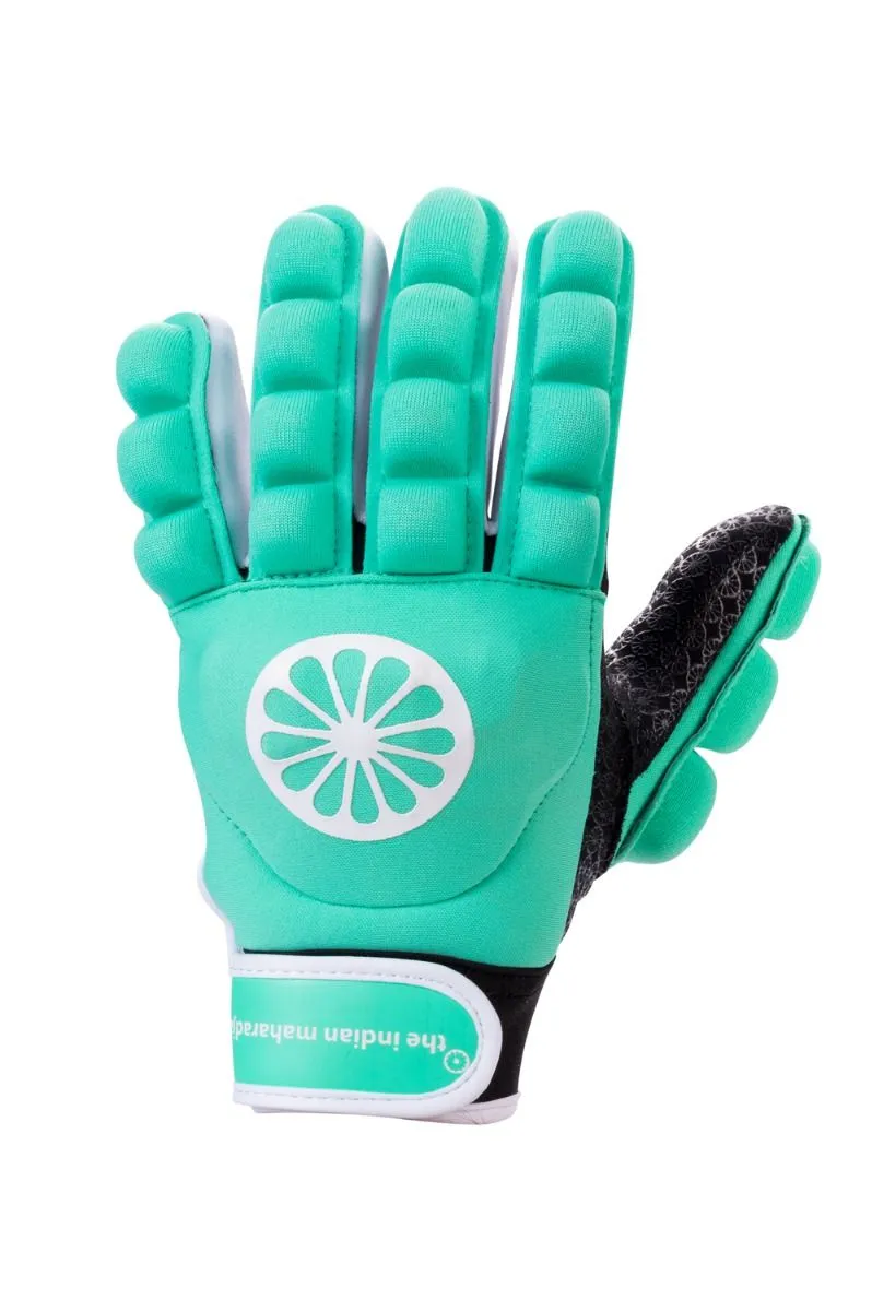 The Indian Maharadja GLORY 4.4 Full Finger GLOVE with Shell in Mint: Left, Right or Pair