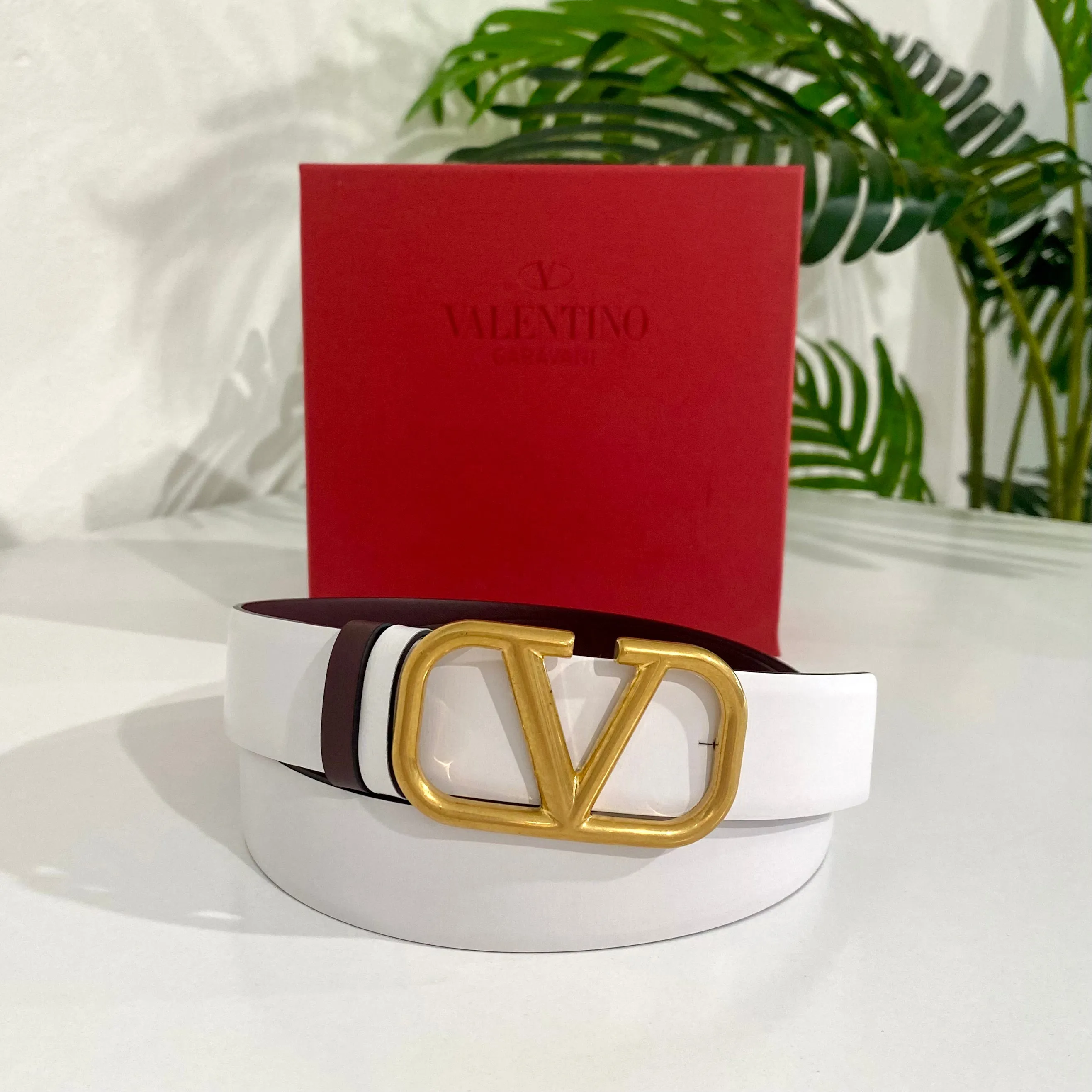 Valentino VLogo Reversible Belt